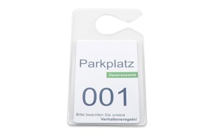 Parkausweis-Anhänger ID 21